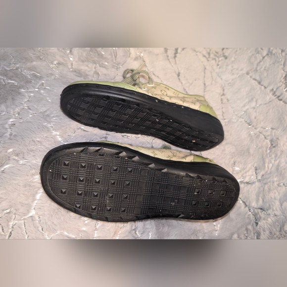 Louis Vuitton Green Shoes Resoled 36.5 COA - Picture 6 of 10